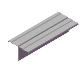 Профиль вертикальный Т-образный