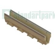 Лоток водоотводный полимербетонный CompoMax Drive DN100 h210