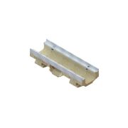 Лоток водоотводный полимербетонный мелкосидящий CompoMax Drive DN100 h100 полуметровый