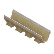 Лоток водоотводный CompoMax Drive полимербетонный V-образный DN200 H210 кл.D,E 75471V