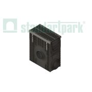 Пескоуловитель PolyMax Drive DN200 h616 пластиковый с решеткой щелевой чугунной кл.D400 (к-т)