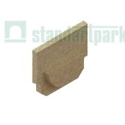 Заглушка торцевая полимербетонная для лотка водоотводного полимербетонного 6771