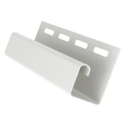 Профиль J 3,00 двухслойный Grand Line белый