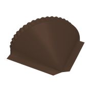 Заглушка конусная 0,45 PE RAL 8017 шоколад