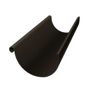 Желоб полукруглый Grand Line 150 мм 3 м RR 32 темно-коричневый