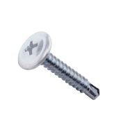 Саморезы ПШС 4,2х19 RAL 9003 (1000 шт)