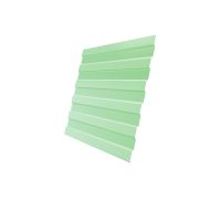 Профнастил С8А 0,45 PE RAL 6019 бело-зеленый