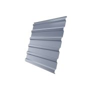 Профнастил С20R 0,5 Satin RAL 9006 бело-алюминиевый