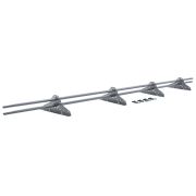 Снегозадержатель NEW трубчатый Grand Line RAL 9006 3м