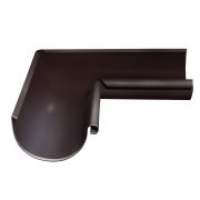 Угол желоба внутренний Grand Line 90 гр 150 мм RAL 8017 шоколад