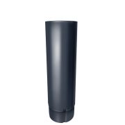 Труба круглая Grand Line 90 мм 3 м RAL 7024 мокрый асфальт