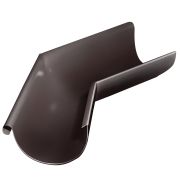 Угол желоба внешний Grand Line 135 гр 125 мм RAL 8017 шоколад