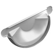 Заглушка торцевая универсальная Grand Line 125 мм RAL 9003 сигнальный белый