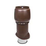 Выход вытяжки XL 250х300х700 ИЗ красный с колпаком