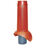 Выход канализации Krovent Pipe-VT 110 IS красный