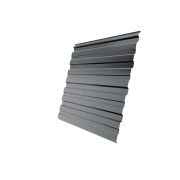 Профнастил С10R 0,5 Satin RAL 9006 бело-алюминиевый