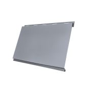 Вертикаль 0,2 classic 0,5 Satin с пленкой RAL 9006 бело-алюминиевый