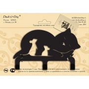 Крючок трехрожковый Duck & Dog №3-05 Кошка