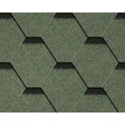 Мягкая черепица "Тема" зеленая, 3 м2