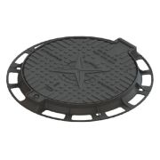 Люк чугунный лёгкий тип Л (А15) с запорным устройством