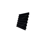 Профнастил С21R Grand Line 0,5 Quarzit lite RAL 9005 черный