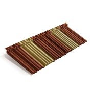Лист Metrotile MetroShake 2 терракотово-желтый