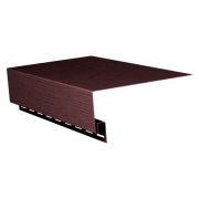 Планка околооконная 3,05 двухслойная Grand Line акрил (АСА) темный дуб