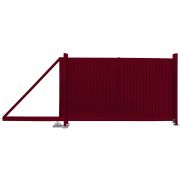 Ворота откатные Estet 1,65х3,5 RAL 3005
