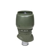 Выход вытяжки XL 160х300х500 ИЗ зеленый с колпаком