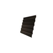 Профнастил С20А 0,5 Satin с пленкой RR 32 темно-коричневый