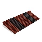 Лист Metrotile MetroShake 2 красно-черный