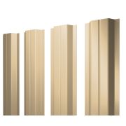 Штакетник П-образный А 0,45 PE RAL 1014 слоновая кость