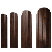 Штакетник П-образный А фигурный 0,45 Print Elite Cherry Wood TwinColor