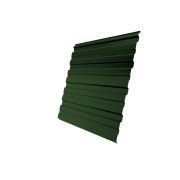 Профнастил С10R Grand Line 0,5 GreenCoat Pural BT, matt RR 11 темно-зеленый (RAL 6020 хромовая зелень)