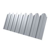 Профнастил С10A фигурный 0,45 PE с пленкой RAL 9003 сигнальный белый