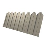 Профнастил С10A фигурный 0,45 PE с пленкой RAL 1015 светлая слоновая кость