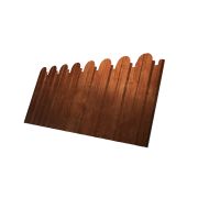 Профнастил С10B фигурный 0,45 Print Elite с пленкой Rowan TwinColor