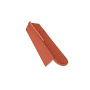 Боковая черепица левая Braas Опал натуральный красный
