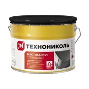 Мастика кровельная ТЕХНОНИКОЛЬ №21 (Техномаст), ведро 10кг