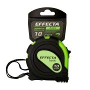 Рулетка 10м с магнитом, 2 фиксатора Effecta Basic