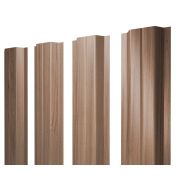 Штакетник П-образный А 0,45 Print Elite Honey Wood TwinColor