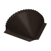 Заглушка конусная 0,5 Satin Matt RR 32 темно-коричневый