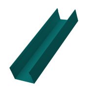 Стойка жалюзи Milan,Tokyo 0,45 PE с пленкой RAL 5021 водная синь