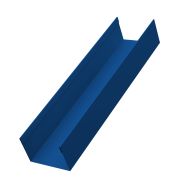 Стойка жалюзи Milan,Tokyo 0,45 PE с пленкой RAL 5005 сигнальный синий