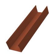 Стойка жалюзи Milan,Tokyo 0,5 PurLite Matt RAL 8004 терракота