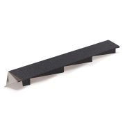 Планка фронтонная левая AeroDek Robust антрацит