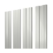 Штакетник Twin 0,45 PE RAL 9003 сигнальный белый