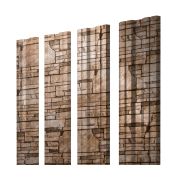 Штакетник Twin 0,45 Print Elite Sand Stone TwinColor