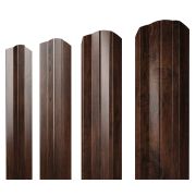 Штакетник М-образный B фигурный 0,45 Print Elite Cherry Wood TwinColor