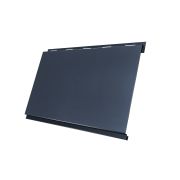 Вертикаль 0,2 classic 0,5 GreenCoat Pural Matt с пленкой RR 23 темно-серый (RAL 7024 мокрый асфальт)